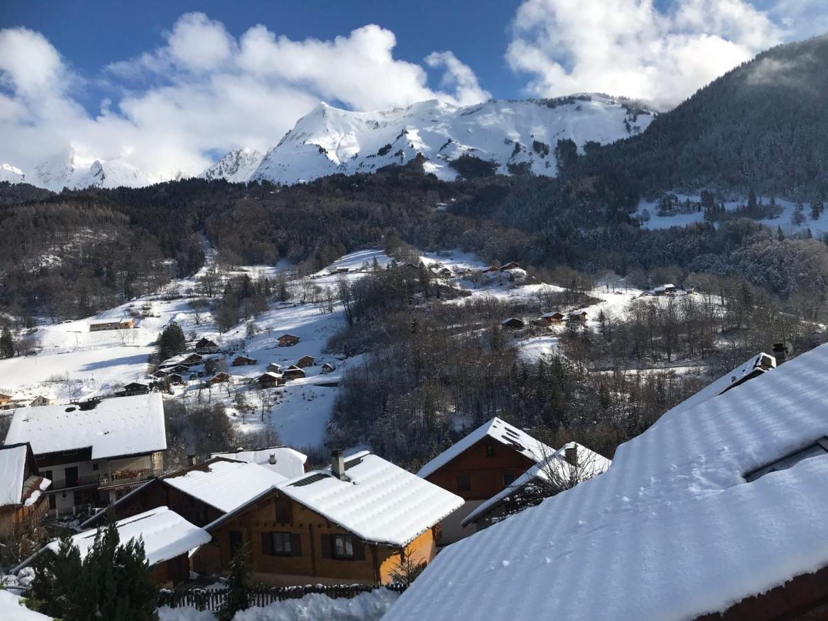 Вілла Le Blanc Nordique Le Bouchet-Mont Charvin Екстер'єр фото