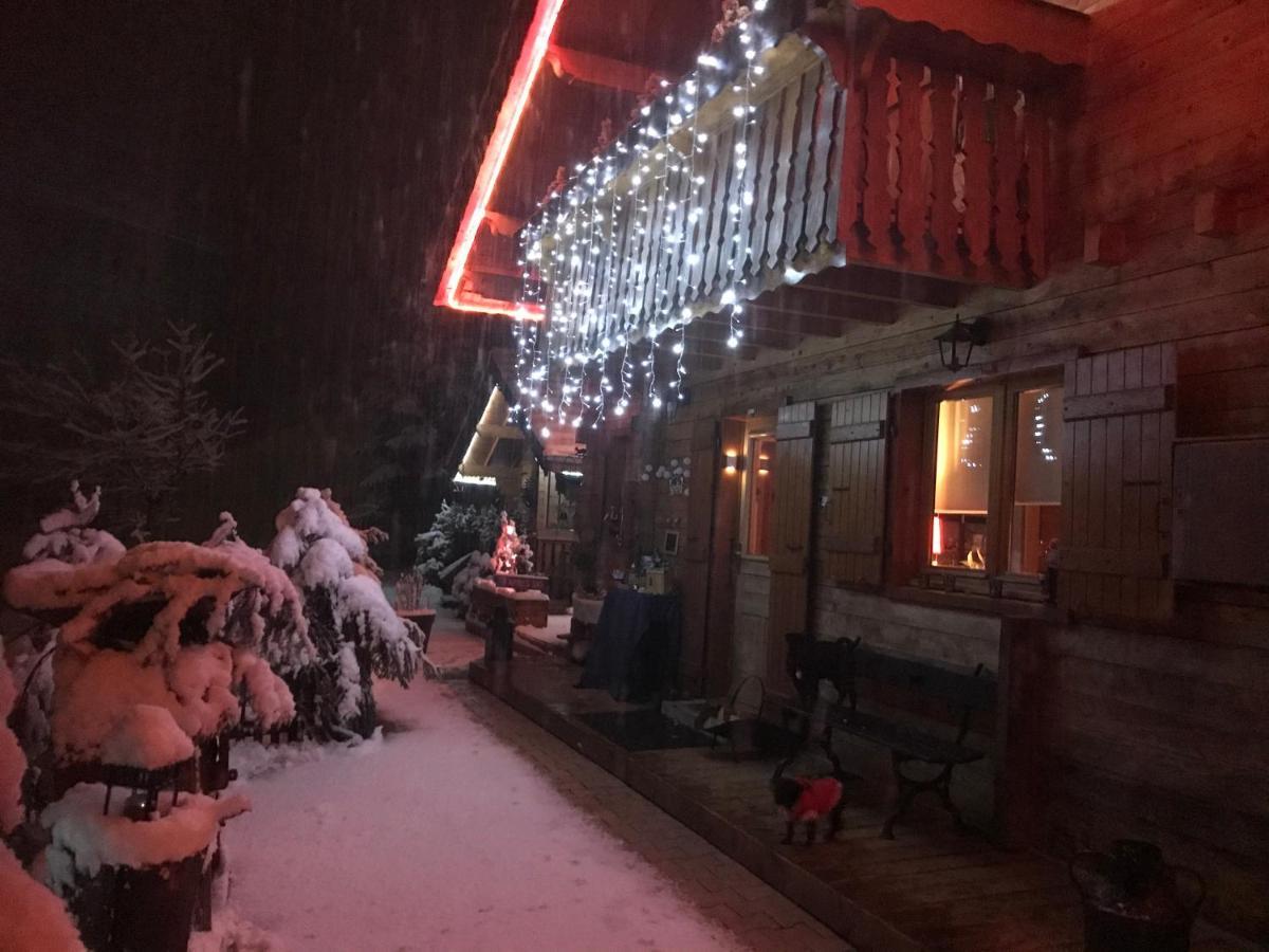 Вілла Le Blanc Nordique Le Bouchet-Mont Charvin Екстер'єр фото