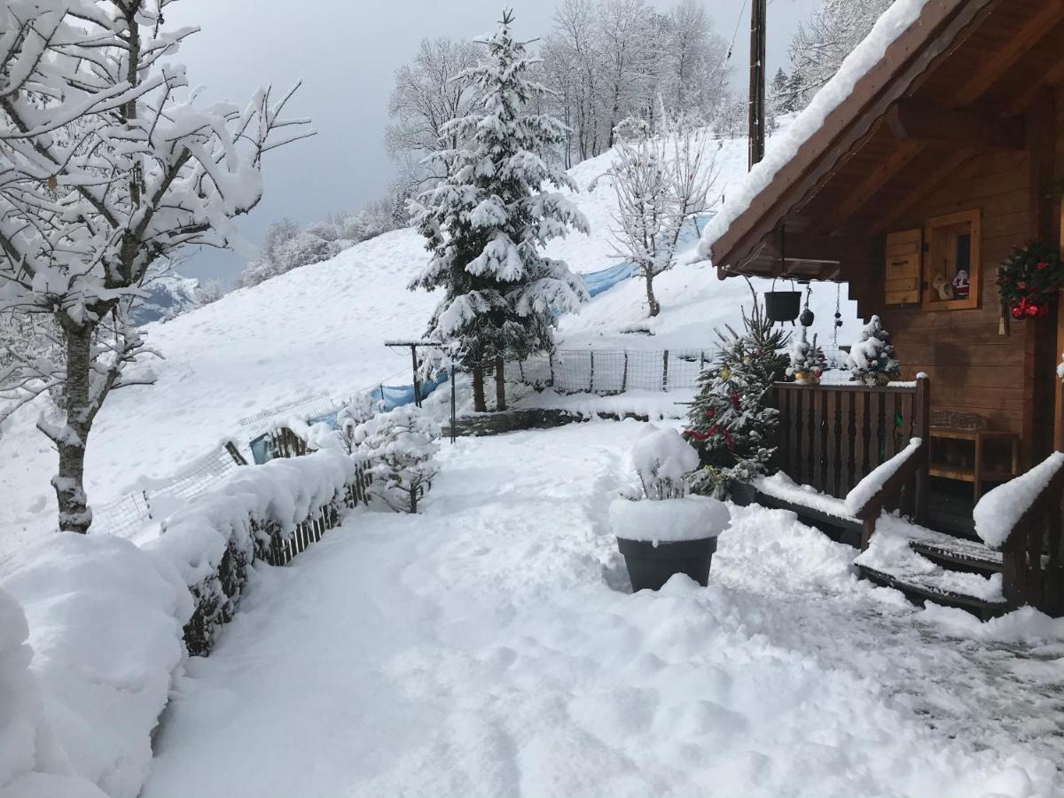 Вілла Le Blanc Nordique Le Bouchet-Mont Charvin Екстер'єр фото
