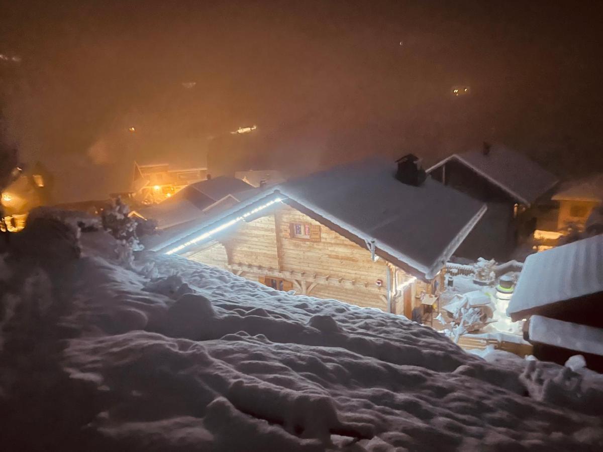 Вілла Le Blanc Nordique Le Bouchet-Mont Charvin Екстер'єр фото