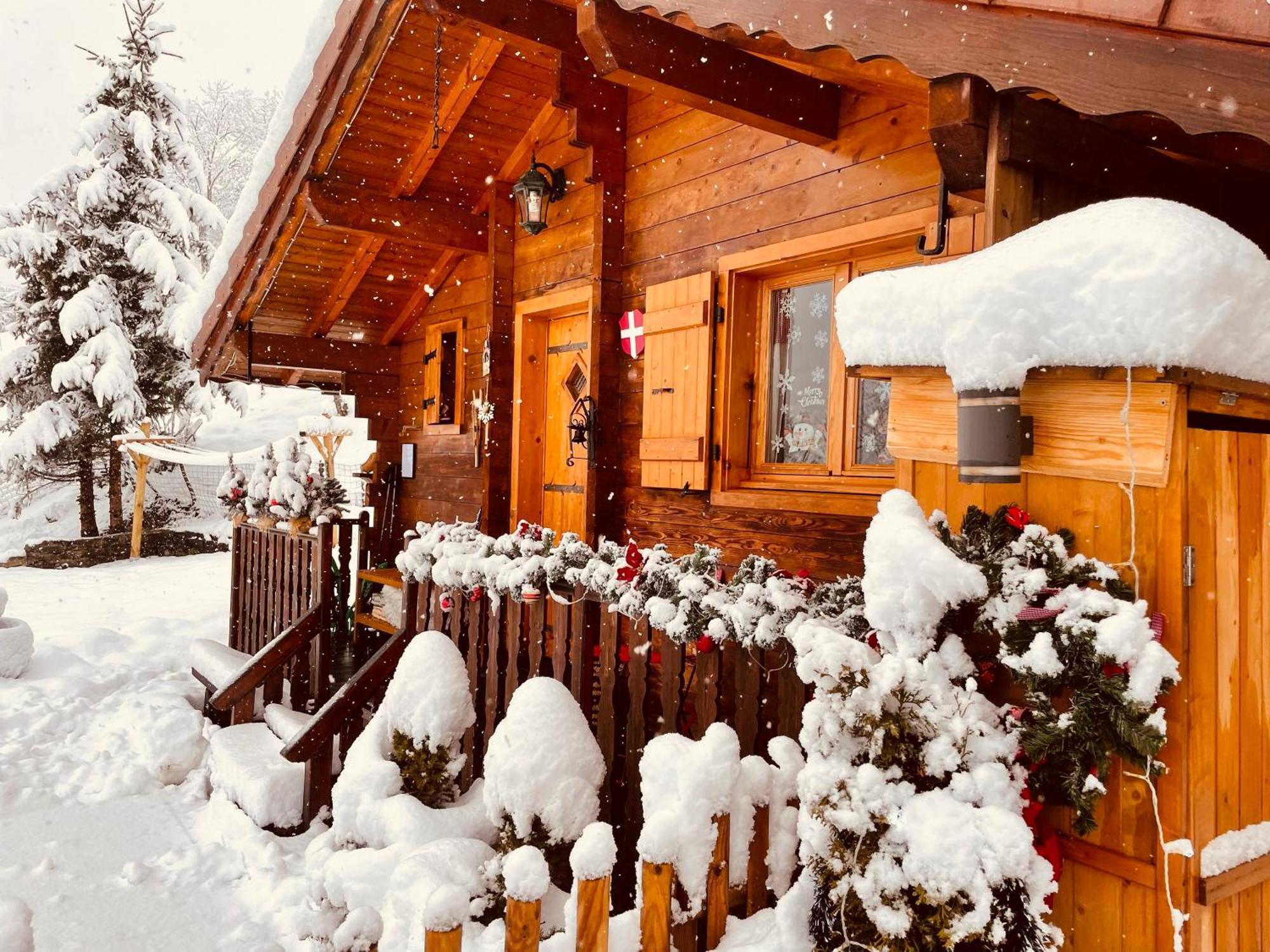 Вілла Le Blanc Nordique Le Bouchet-Mont Charvin Екстер'єр фото
