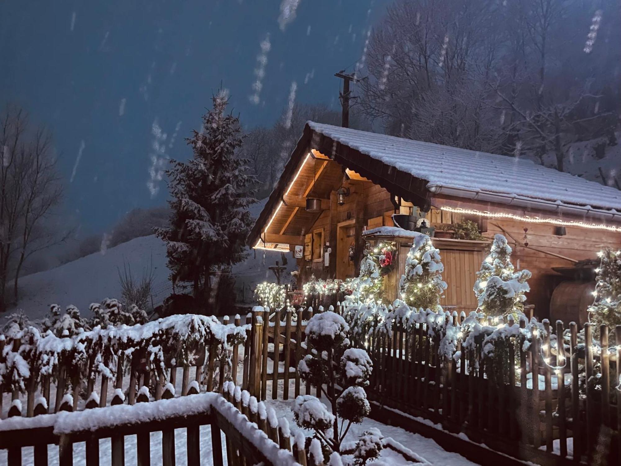 Вілла Le Blanc Nordique Le Bouchet-Mont Charvin Екстер'єр фото